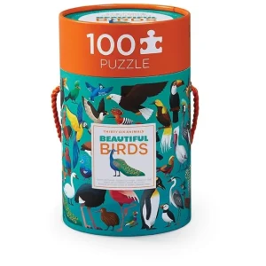 Crocodile Creek puzzel Vogels – 100 stukjes