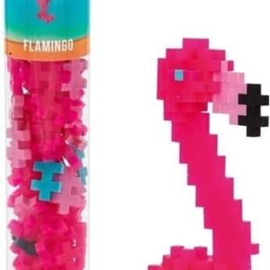 Plus-Plus tube Flamingo 100 stuks