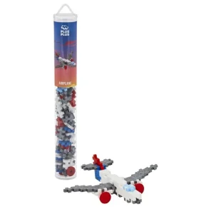 Plus-Plus tube Vliegtuig 100 stuks